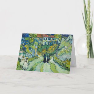 Treppe bei Auvers von van Gogh: Leere Karte