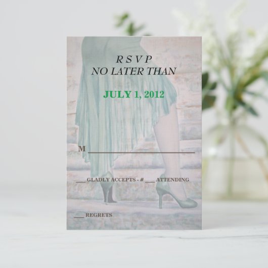 TREPPE BIS ... | EINLADUNG (Stehend Vorderseite)