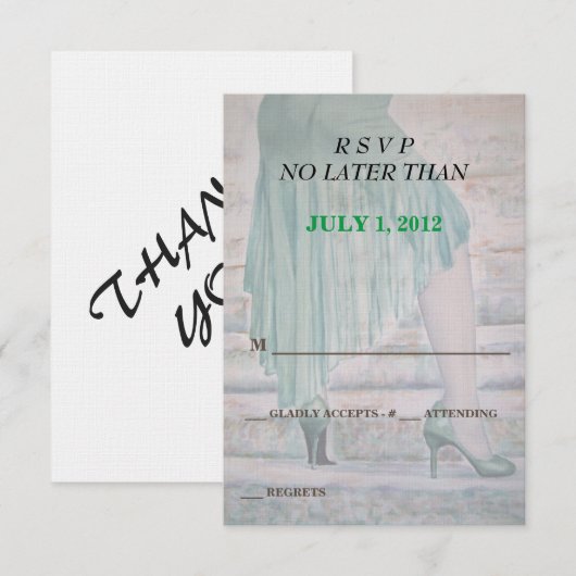 TREPPE BIS ... | EINLADUNG (Vorne/Hinten)