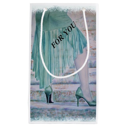 TREPPE BIS ... KLEINE GESCHENKTÜTE (Vorderseite)