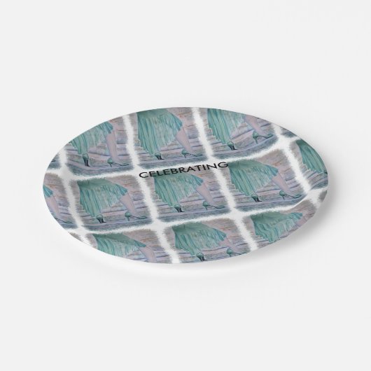 TREPPE BIS ... PAPPTELLER (Schrägansicht)