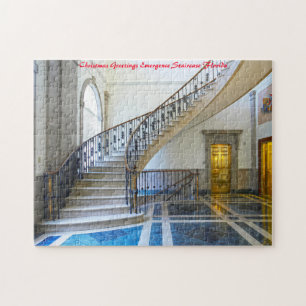 Treppe der Emergenz Florida. Weihnachtsgrüße Puzzle