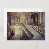 Treppe der Königin, c.1679 Postkarte (Vorne/Hinten)