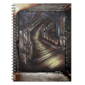 Treppe des Lichtplakats Notizblock (Vorderseite)