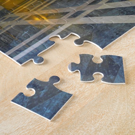 Treppe Florida. Weihnachtsgrüße Puzzle (Seite)