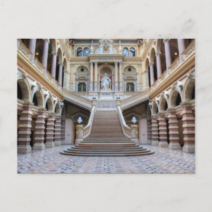 Treppe in Justizpalast, Wien, Österreich Postkarte