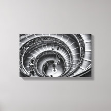 Treppe in Schwarzweiß