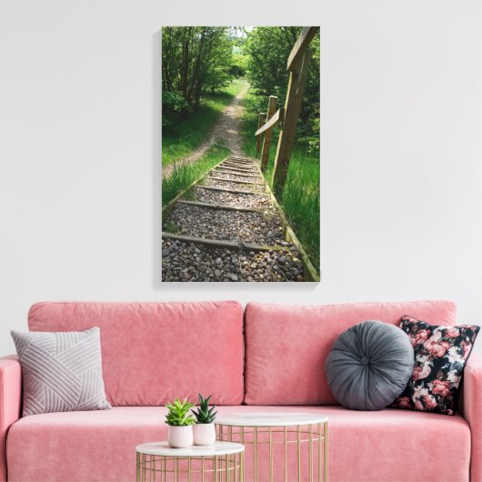 Treppe Leinwanddruck (Insitu (Wohnzimmer))