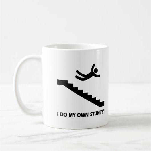 Treppe meine eigenen Bremsungen Kaffeetasse (Links)