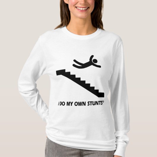 Treppe meine eigenen Bremsungen T-Shirt (Vorderseite)