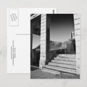 Treppe nach Nirgendwo Postkarte (Vorne/Hinten)