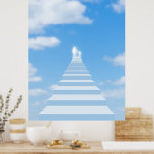 Treppe Poster (Küche)