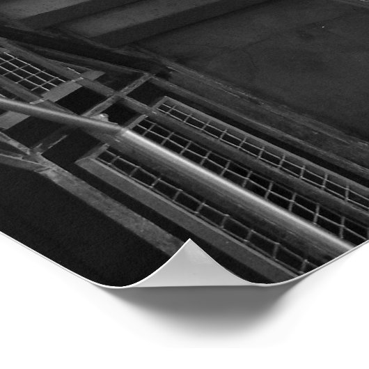 Treppe Poster (Ecke)