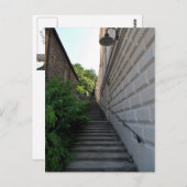 Treppe Postkarte (Vorne/Hinten)
