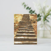Treppe Postkarte (Stehend Vorderseite)