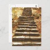 Treppe Postkarte (Vorne/Hinten)