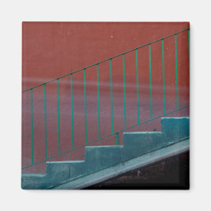 Treppe und Geländer Stillleben Magnet