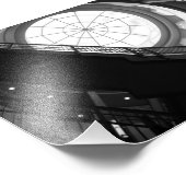 Treppe und Spiderweb Skylight Fotodruck (Ecke)