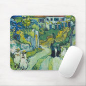 Treppe von Auvers durch van Gogh: Mousepad (Mit Mouse)