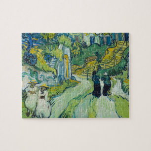 Treppe von Auvers durch van Gogh: Puzzle