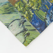 Treppe von Auvers durch Vincent van Gogh Fleecedecke (Ecke)