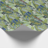 Treppe von Auvers durch Vincent van Gogh Geschenkpapier (Ecke)