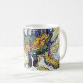 Treppe von Auvers durch Vincent Van Gogh Kaffeetasse (VorderseiteRechts)