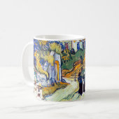 Treppe von Auvers durch Vincent Van Gogh Kaffeetasse (Vorderseite Links)