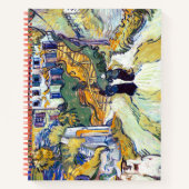 Treppe von Auvers durch Vincent Van Gogh Notizblock (Vorderseite)