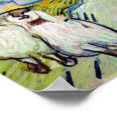 Treppe von Auvers durch Vincent Van Gogh Poster (Ecke)