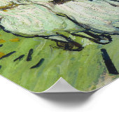 Treppe von Auvers durch Vincent van Gogh Poster (Ecke)