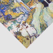 Treppe von Auvers durch Vincent Van Gogh Seidenpapier (Ausschnitt)