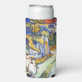 Treppe von Auvers durch Vincent Van Gogh Selters Dosenkühler (Seltzer Vorderseite)