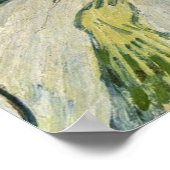 Treppe von Auvers durch Vincent Willem van Gogh Poster (Ecke)