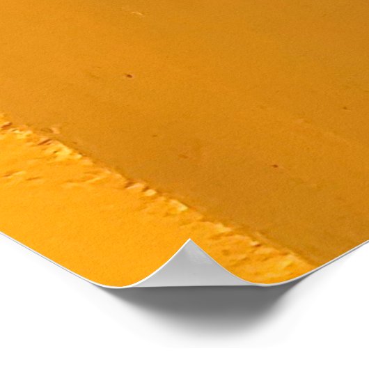 TREPPE VOR DER HOLZTÜR POSTER (Ecke)