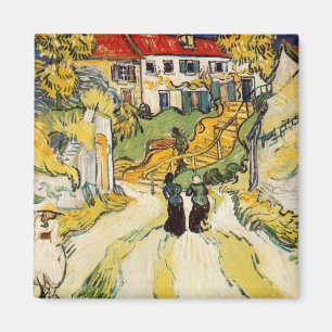 Treppe zu Auvers Magnet