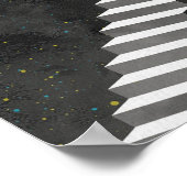 Treppe zu den Sternen Poster (Ecke)