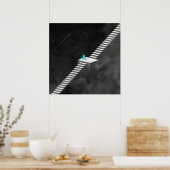 Treppe zu den Sternen Poster (Küche)