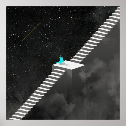 Treppe zu den Sternen Poster (Vorne)