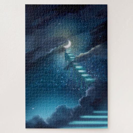 Treppe zu den Sternen Puzzle (Vertikal)