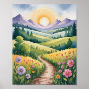 Treppe zum Himmel I Poster