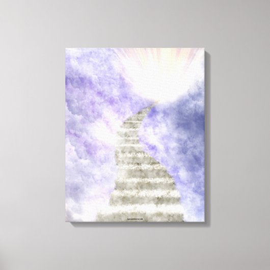 Treppe zum Himmel Leinwanddruck (Vorderseite)