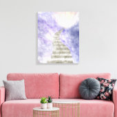 Treppe zum Himmel Leinwanddruck (Insitu (Wohnzimmer))