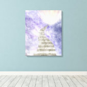 Treppe zum Himmel Leinwanddruck (Insitu (Holzboden))