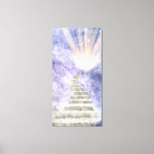 Treppe zum Himmel Leinwanddruck