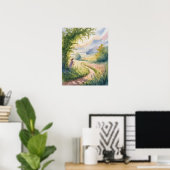 Treppe zum Himmel May Queen Poster (Heimbüro)
