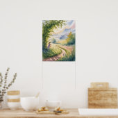 Treppe zum Himmel May Queen Poster (Küche)