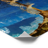 Treppe zum Himmel Poster (Ecke)