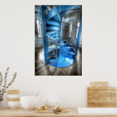 Treppe zum Himmel Poster (Küche)