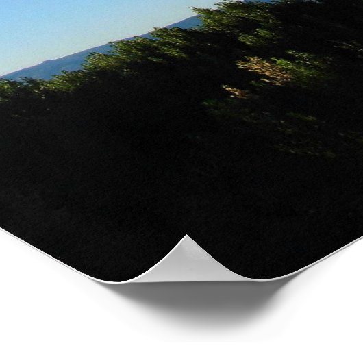 Treppe zum Himmel Poster (Ecke)